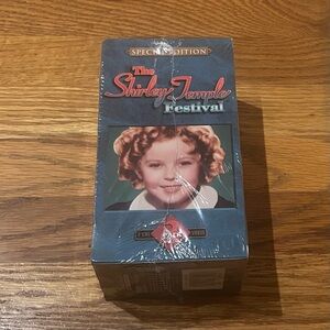 Shirley Temple VHS Set Festival Special Edition Blue OS Vintage Retro Collector